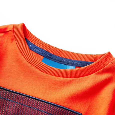 Vidaxl kindershirt met lange mouwen 116 feloranje