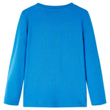 Vidaxl kindershirt met lange mouwen 140 kobaltblauw