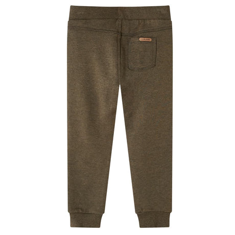 Vidaxl kinderjoggingbroek 104 gemêleerd kakikleurig