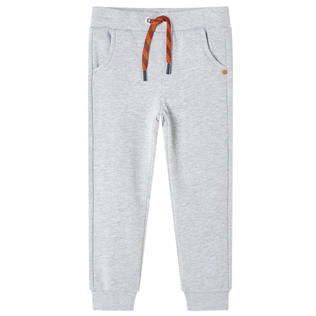 Vidaxl kinderjoggingbroek 92 gemêleerd grijs