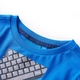 VidaXL Kindershirt met lange mouwen 104 kobaltblauw
