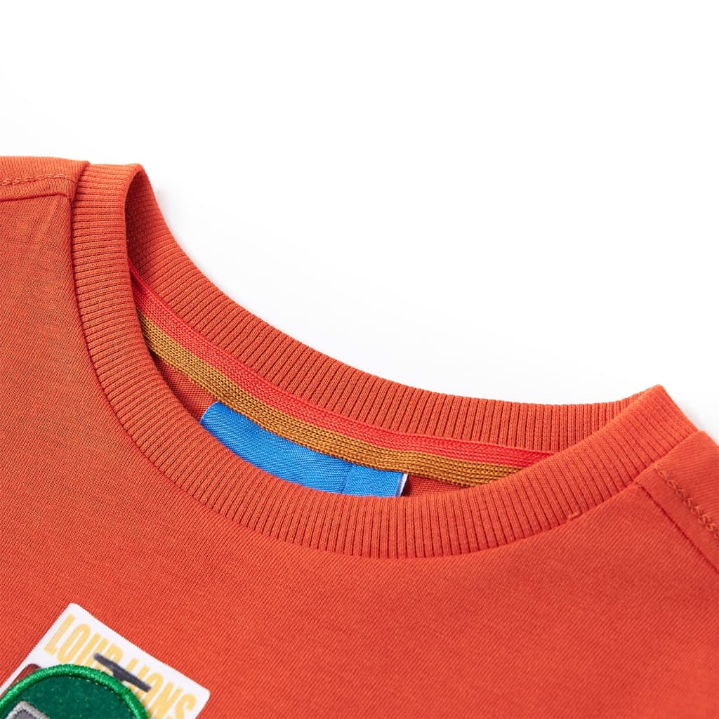 Vidaxl kindershirt met lange mouwen 140 oranje