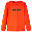 Vidaxl kindershirt met lange mouwen 116 felroranje