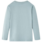 VidaXL Kindershirt met lange mouwen 104 lichtblauw