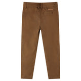 Vidaxl kinderbroek 92 cognackleurig