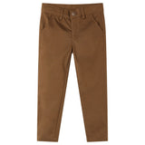 Vidaxl kinderbroek 104 cognackleurig