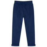VidaXL Kinderbroek met trekkoord 140 marineblauw