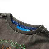 Vidaxl kindershirt met lange mouwen 104 kakikleurig