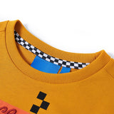 Vidaxl kindershirt met lange mouwen 104 okerkleurig