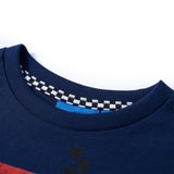 Vidaxl kindershirt met lange mouwen 104 marineblauw