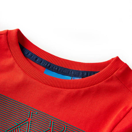 Vidaxl kindershirt met lange mouwen 104 rood