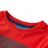 VidaXL Kindershirt met lange mouwen 140 rood