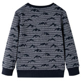 Vidaxl kindertrui 116 gemêleerd marineblauw