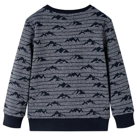 Vidaxl kindertrui 116 gemêleerd marineblauw