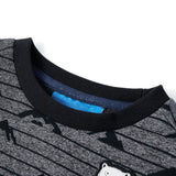 Vidaxl kindertrui 128 gemêleerd marineblauw