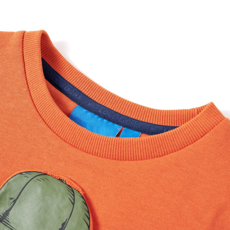 Vidaxl kindertrui 116 donkeroranje