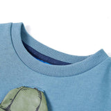 Vidaxl kindertrui 92 middelblauw