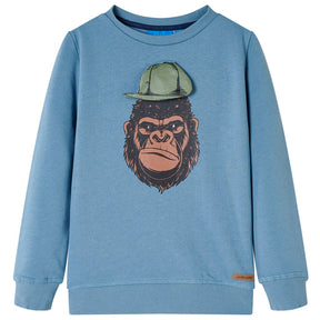 Vidaxl kindertrui 104 middelblauw