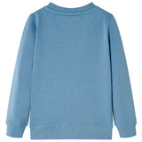 Vidaxl kindertrui 128 middelblauw