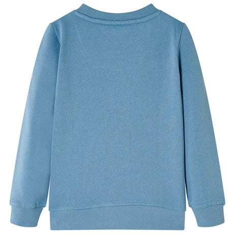 Vidaxl kindertrui 128 middelblauw