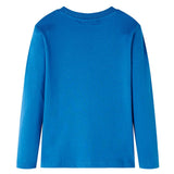 Vidaxl kindershirt met lange mouwen 104 petrol