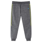 VidaXL Kinderjoggingbroek 92 gemêleerd grijs