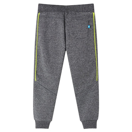 Vidaxl kinderjoggingbroek 128 gemêleerd grijs