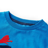Vidaxl kindershirt met lange mouwen 116 kobaltblauw