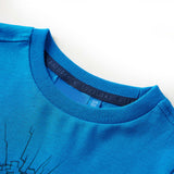 Vidaxl kindershirt met lange mouwen 116 kobaltblauw