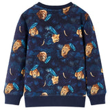 Vidaxl kindertrui 92 marineblauw