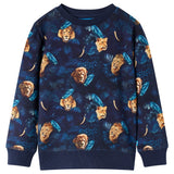 Vidaxl kindertrui 128 marineblauw