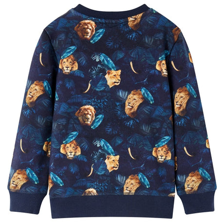 Vidaxl kindertrui 140 marineblauw