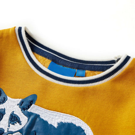 Vidaxl kindertrui 104 okerkleurig