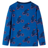 Vidaxl kinderpyjama met lange mouwen 92 petroleumkleurig