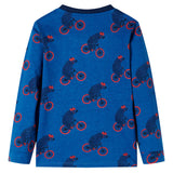 Vidaxl kinderpyjama met lange mouwen 140 petroleumkleurig