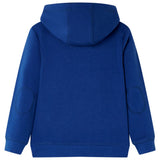 Vidaxl kindertrui met capuchon 128 donkerblauw