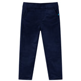 Vidaxl kinderbroek 116 donker marineblauw