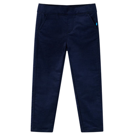 Vidaxl kinderbroek 128 donker marineblauw