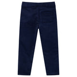 Vidaxl kinderbroek 128 donker marineblauw