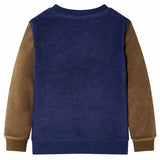 Vidaxl kindertrui 140 donkermarineblauw