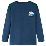 Vidaxl kindertrui 128 marineblauw