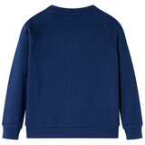 Vidaxl kindertrui 128 marineblauw