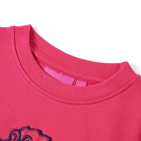 Vidaxl kindertrui 128 felroze