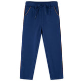 Vidaxl kinderbroek met trekkoord 128 marineblauw