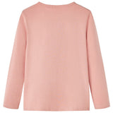 VidaXL Kindershirt met lange mouwen 116 lichtroze
