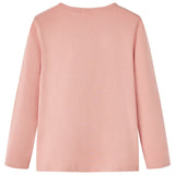 Vidaxl kindershirt met lange mouwen 140 lichtroze