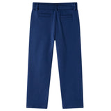 Vidaxl kinderbroek met trekkoord 92 marineblauw