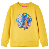 Vidaxl kindertrui 128 donkerokerkleurig