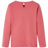 Vidaxl kindershirt met lange mouwen 104 oudroze