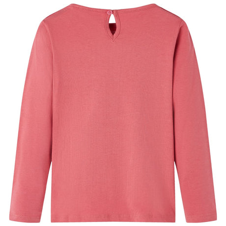 Vidaxl kindershirt met lange mouwen 128 oudroze